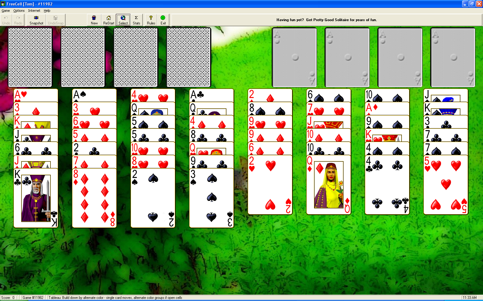 free solitaire download for windows 7